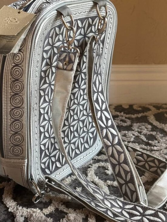Banda Bags Silver Backpack Purse main image 4